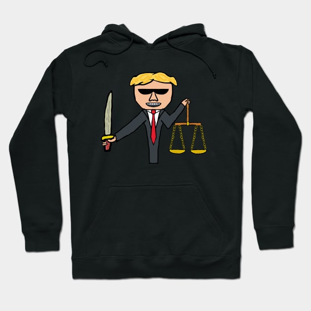 Lawyer Hoodie by Mark Ewbie